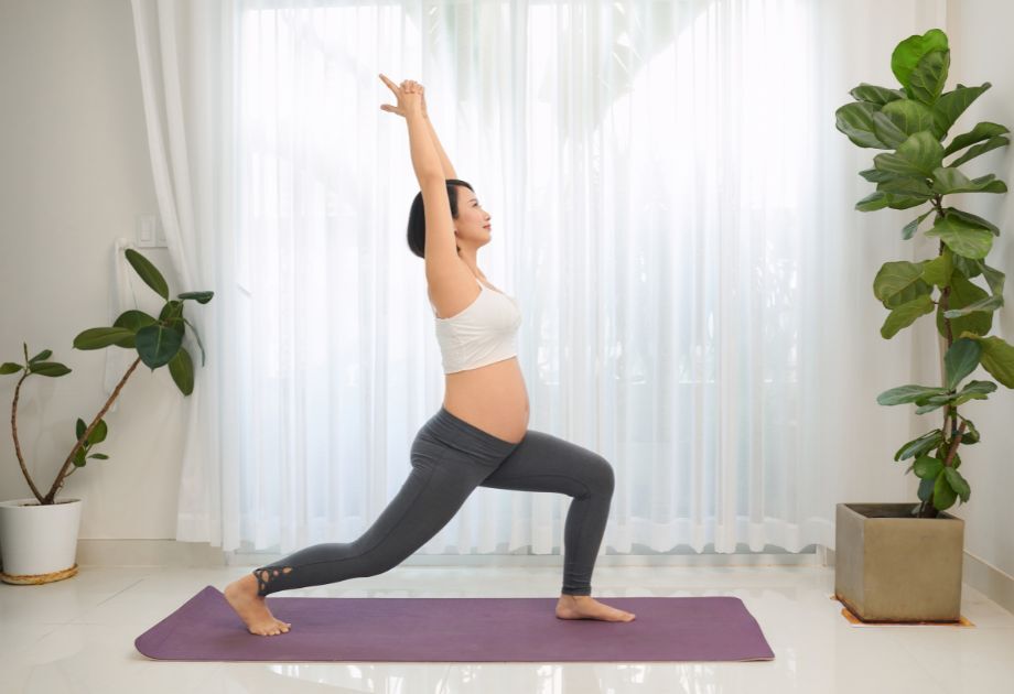 First trimester yoga