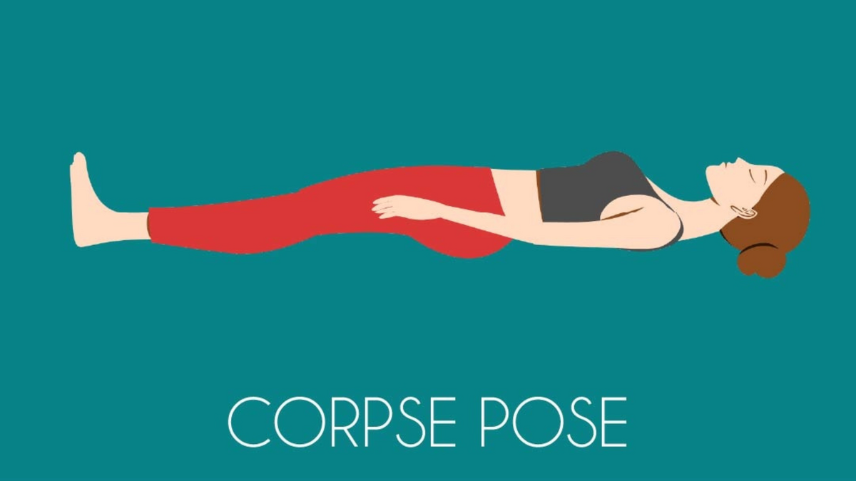 Corpse pose